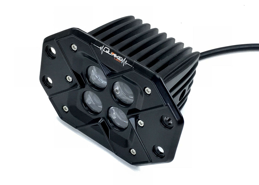 Quake LED Work Light 3 in. Work Light Flush Mount 20 Watt Seismic Spot Or Flood - QSE545 - Quake LED