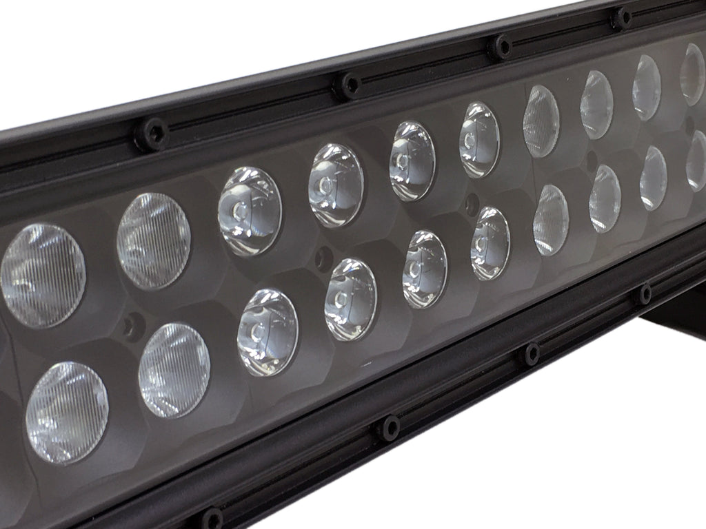 Quake LED Light Bar 32 Inch LED Light Bar Dual Row 180 Watt Combo Blackout Series - QUU575 - Quake LED