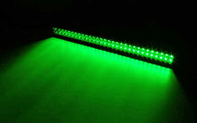 Load image into Gallery viewer, Quake LED Light Bar 32 Inch LED Light Bar Dual Row 180 Watt Combo White/Green Magma Series - QUDG394 - Quake LED
