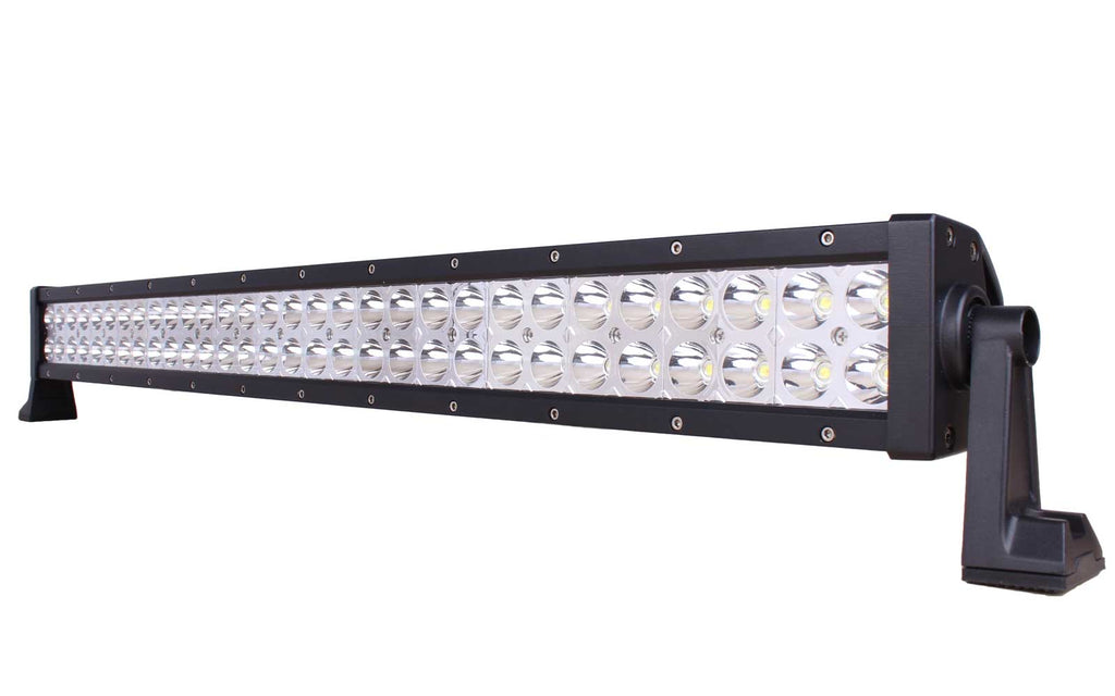 Quake LED Light Bar 32 Inch LED Light Bar Dual Row 180 Watt Combo White/Green Magma Series - QUDG394 - Quake LED