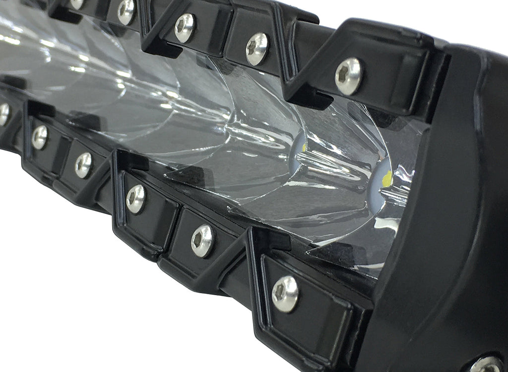 Quake LED Light Bar 33 Inch LED Light Bar Single Row 150 Watt Super Spot Monolith Slim Series - QUMS538 - Quake LED