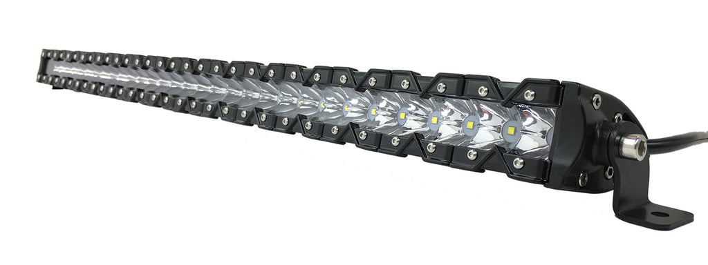 Quake LED Light Bar 33 Inch LED Light Bar Single Row 150 Watt Super Spot Monolith Slim Series - QUMS538 - Quake LED