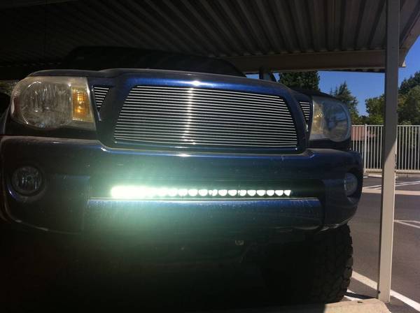 Quake LED Light Bar 37 Inch LED Light Bar Single Row 200 Watt Spot Rogue Series - QUR012 - Quake LED