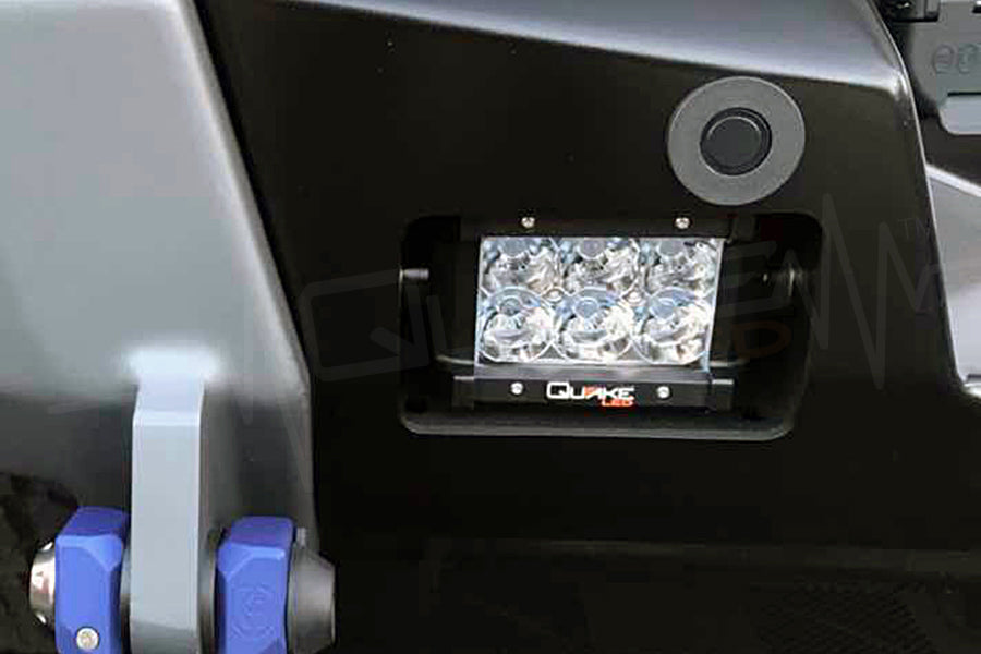 Quake LED Light Bar 4.5 Inch LED Light Bar Dual Row 18 Watt Spot Ultra II Series - QUT157 - Quake LED
