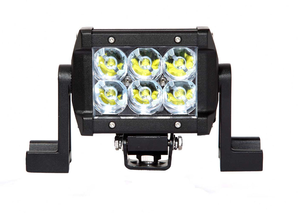 Quake LED Light Bar 4.5 Inch LED Light Bar Dual Row 18 Watt Spot Ultra II Series - QUT157 - Quake LED