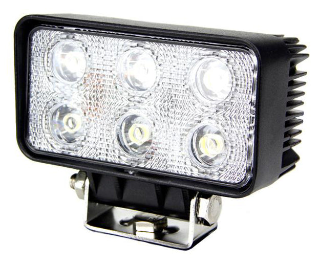 Quake LED Work Light 4.5 Inch Work Light 18 Watt Spot Fracture Series - QFR112 - Quake LED