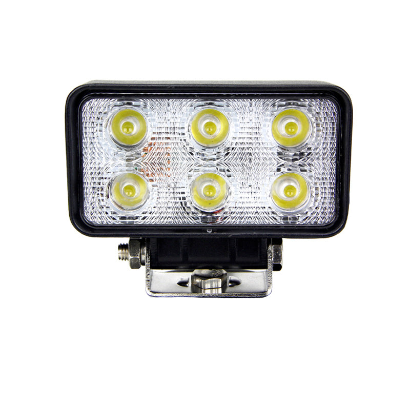 Quake LED Work Light 4.5 Inch Work Light 18 Watt Spot Fracture Series - QFR112 - Quake LED