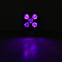 Load image into Gallery viewer, Quake LED Work Light 4.5 Inch Work Light 50 Watt Spot RGB Accent Megaton Series Quad-Lock/Interlock - QME796 - Quake LED