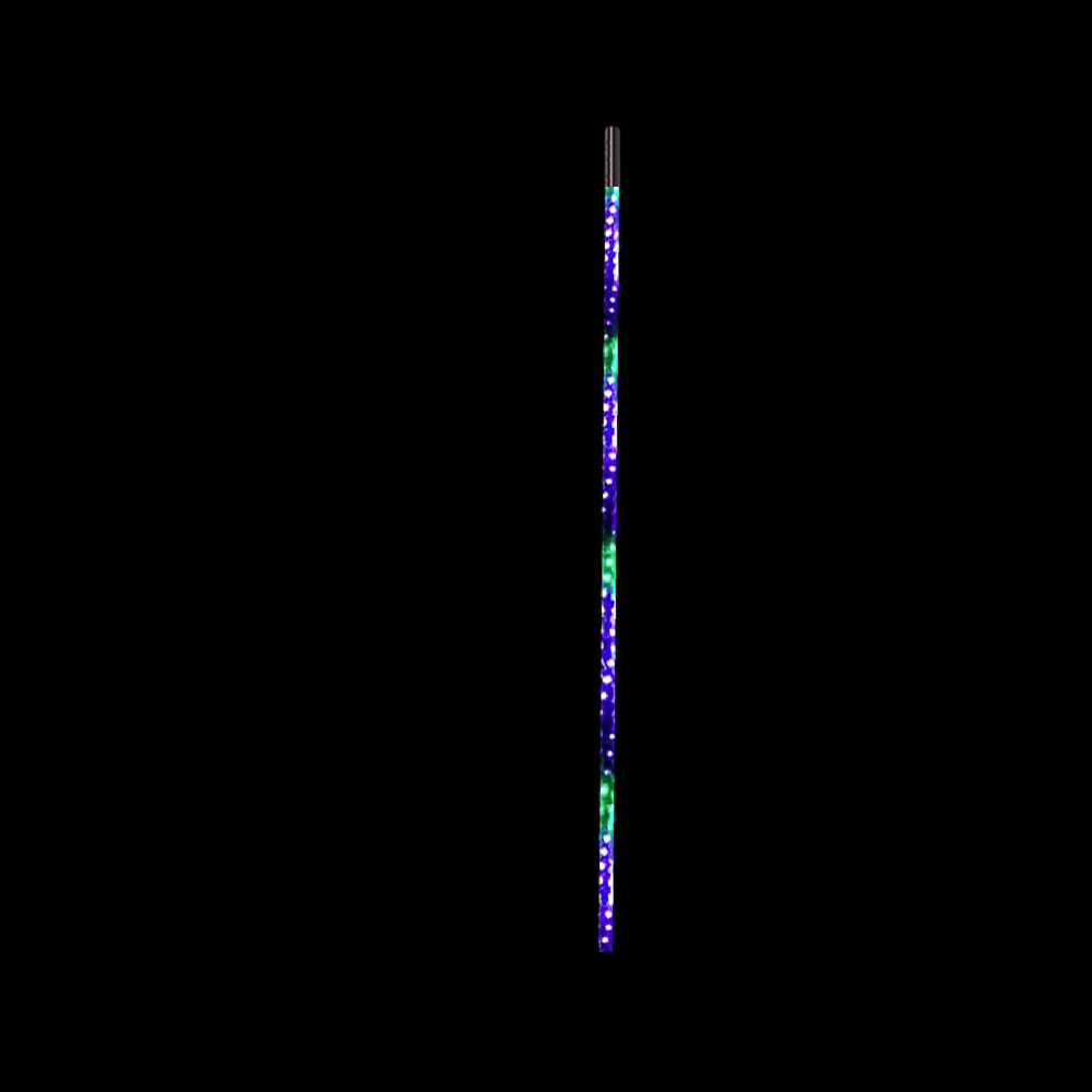 Quake LED Radio Antenna 4 Foot HD RGB CB Antenna 2.15 DB Gain 27 MHZ Frequency - QW853 - Quake LED