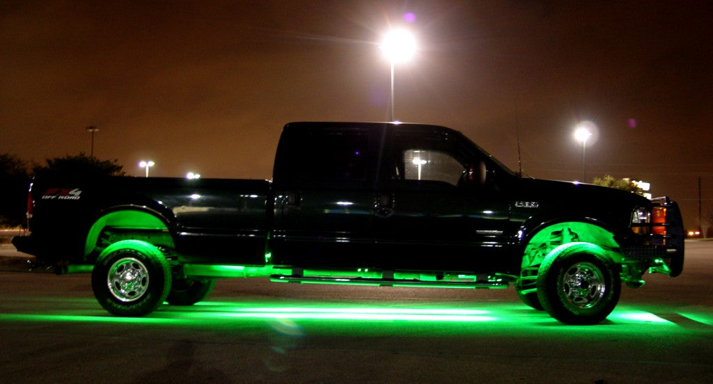 Quake LED Auxiliary Light 4 Foot RGB Strip Lights Quadlock/Interlock Compatible - QSL908 - Quake LED