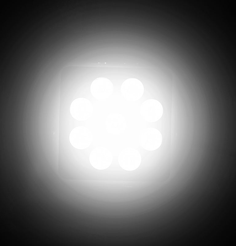 Quake LED Work Light 4 in. Work Light Fracture Green - QFR794 - Quake LED