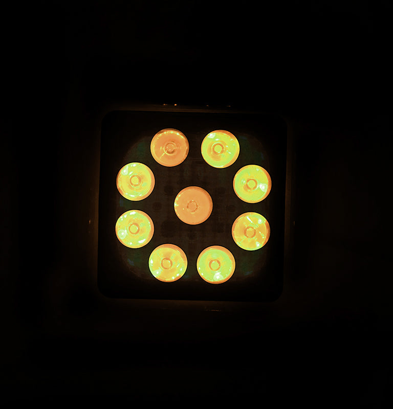 Quake LED Work Light 4 in. Work Light Fracture Green - QFR794 - Quake LED