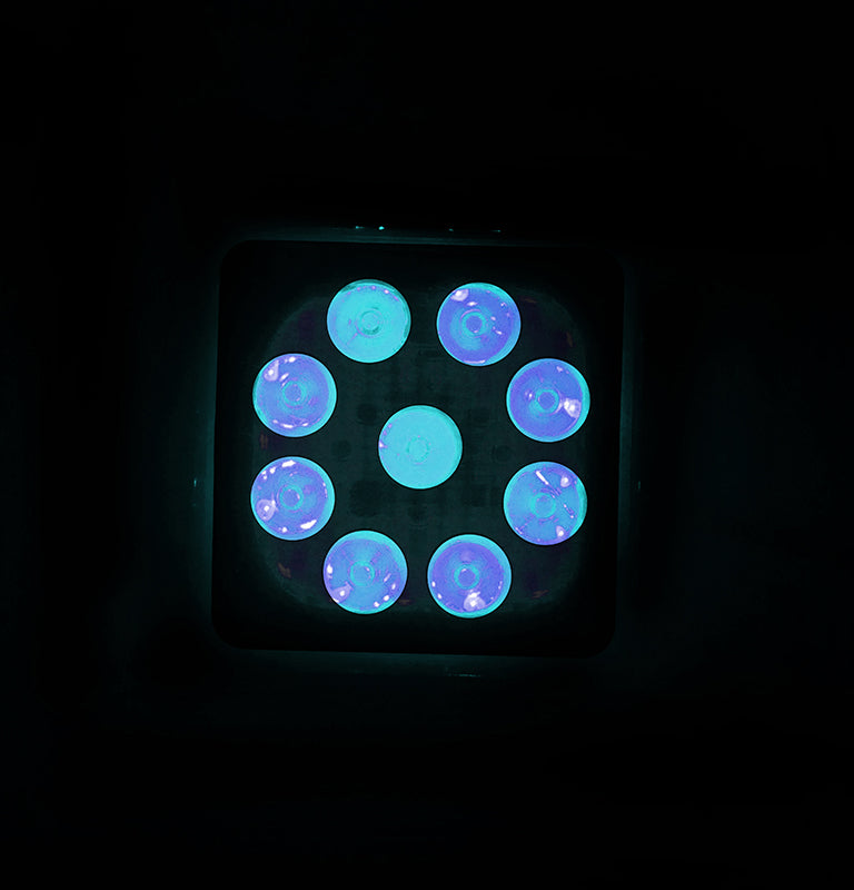 Quake LED Work Light 4 in. Work Light Fracture Green - QFR794 - Quake LED