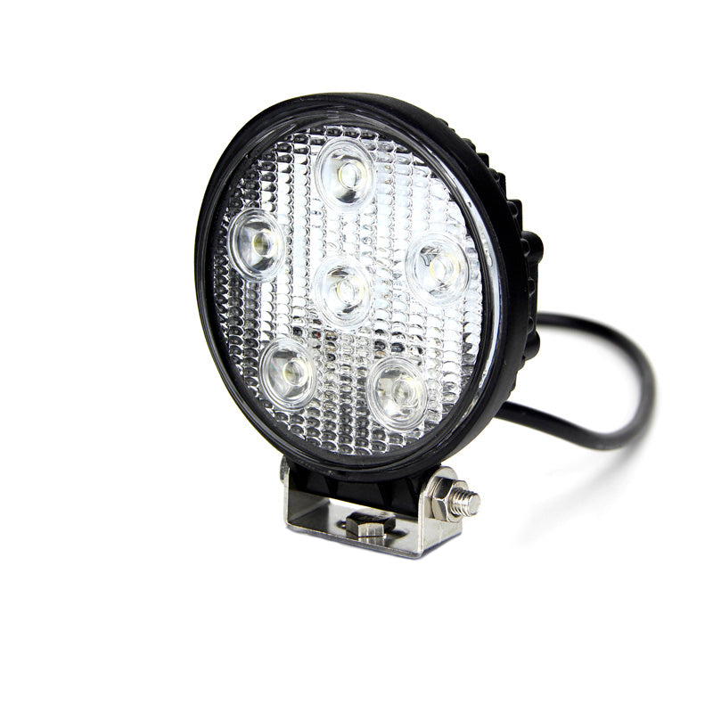Quake LED Work Light 4 Inch Work Light 18 Watt Flood Fracture Series - QFR136 - Quake LED