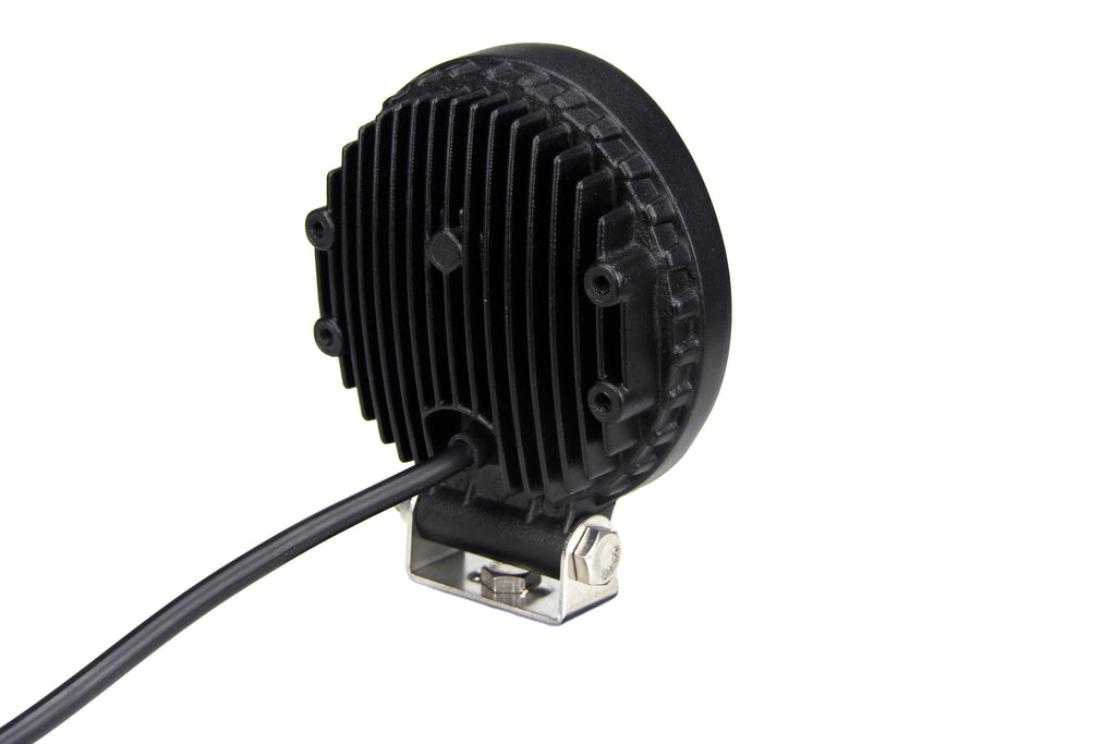 Quake LED Work Light 4 Inch Work Light 18 Watt Spot Fracture Series - QFR140 - Quake LED
