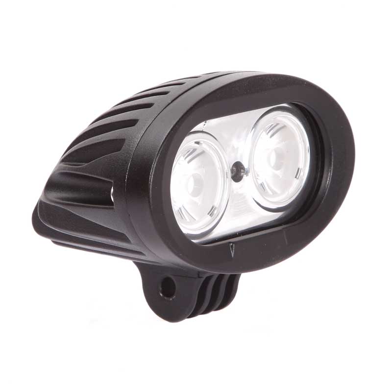 Quake LED Work Light 4 Inch Work Light 20 Watt Spot Chrome Quantum Series - QQU432 - Quake LED