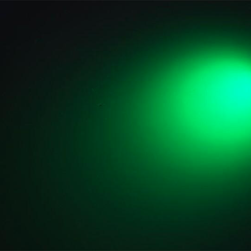 Quake LED Work Light 4 Inch Work Light 27 Watt Green Spot Fracture Series - QFR069 - Quake LED