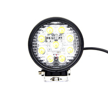 Load image into Gallery viewer, Quake LED Work Light 4 Inch Work Light 27 Watt Red Spot Fracture Series - QFR494 - Quake LED