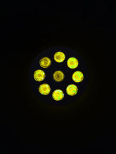 Load image into Gallery viewer, Quake LED Work Light 4 Inch Work Light 27 Watt Spot RGB Accent Fracture Series Quad-Lock/Interlock - QFR793 - Quake LED