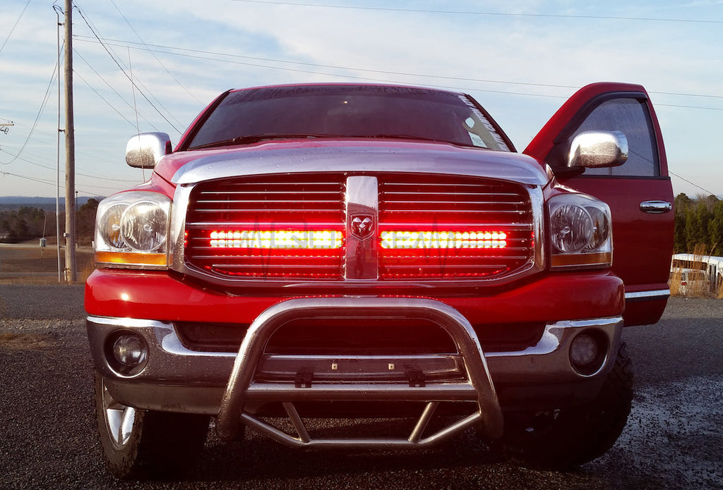Quake LED Light Bar 42 in. LED Light Bar Dual Row Magma B304 - QUDR008 - Quake LED
