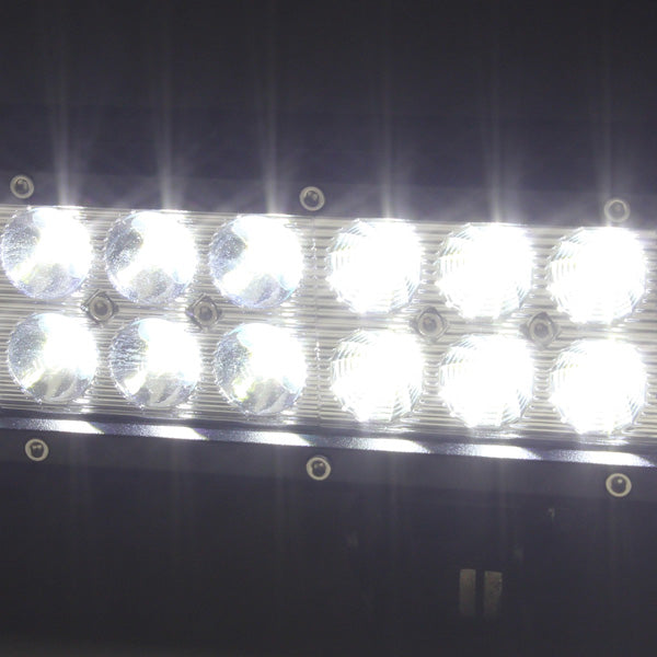 Quake LED Light Bar 44 Inch LED Light Bar Dual Row 288 Watt Combo Defcon Series - QUD004 - Quake LED