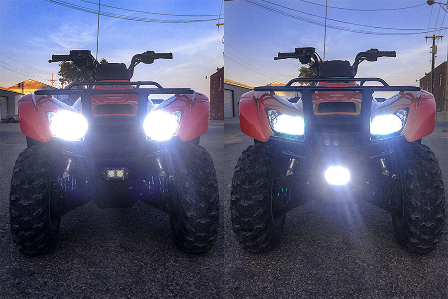 Quake LED Light Bar 5 Inch LED Light Bar Single Row 20 Watt Spot Rogue Series - QUR121 - Quake LED