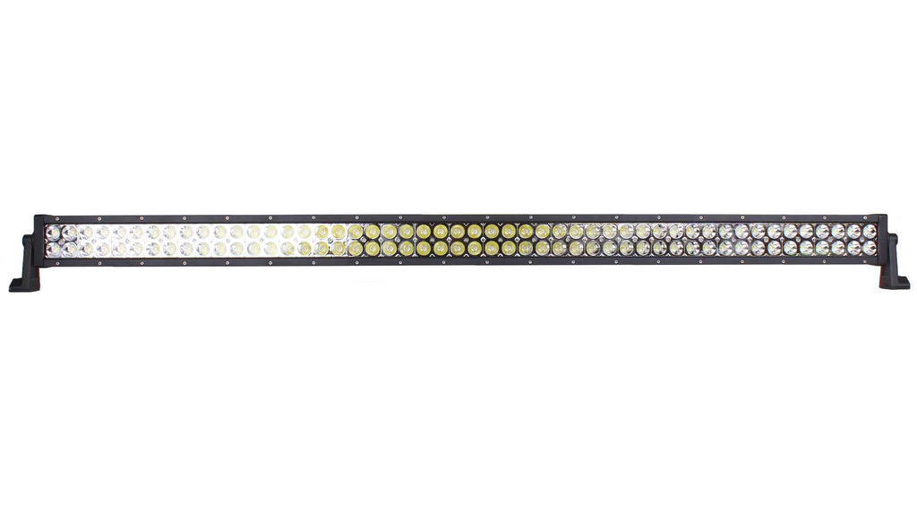 Quake LED Light Bar 52 Inch LED Light Bar Dual Row 300 Watt Combo White/Green Magma Series - QUDG395 - Quake LED