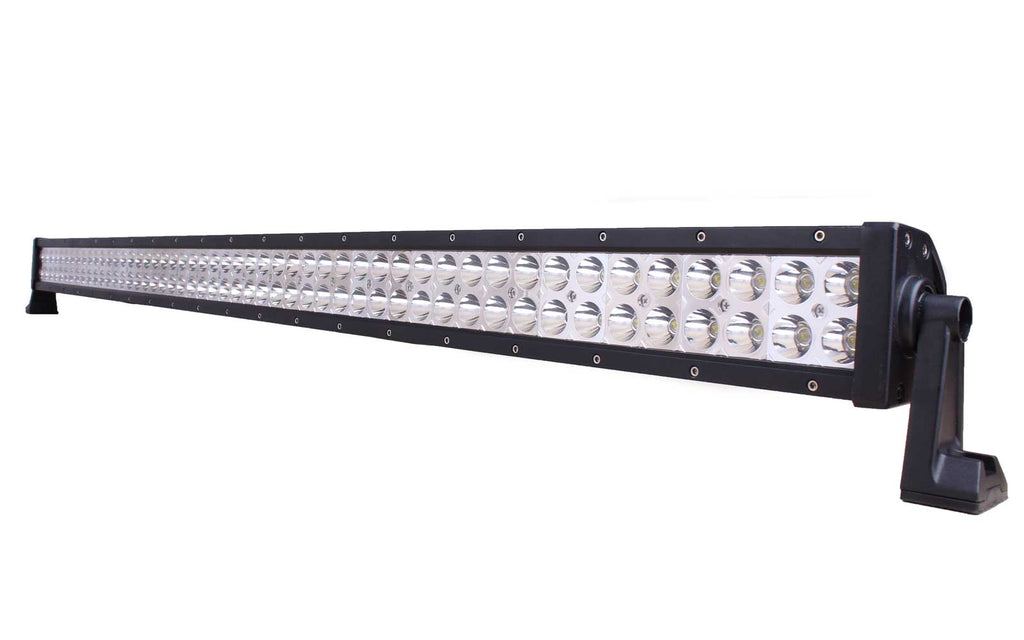 Quake LED Light Bar 52 Inch LED Light Bar Dual Row 300 Watt Combo White/Green Magma Series - QUDG395 - Quake LED