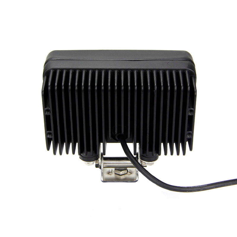 Quake LED Work Light 6 Inch Work Light 45 Watt Flood Headlight Tempest Series - QTE031 - Quake LED
