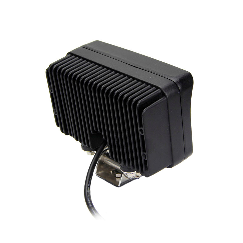 Quake LED Work Light 6 Inch Work Light 45 Watt Flood Headlight Tempest Series - QTE031 - Quake LED
