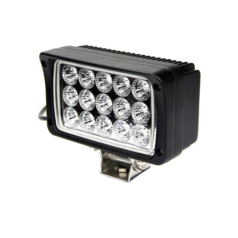 Quake LED Work Light 6 Inch Work Light 45 Watt Flood Headlight Tempest Series - QTE031 - Quake LED