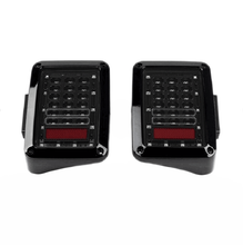 Load image into Gallery viewer, Quake LED Tail Light 6X8 in. 25 Watt Jeep JK Blackout I Tail Light Tempest - QTE457 - Quake LED