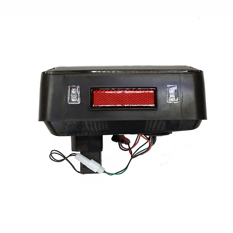 Quake LED Tail Light 6X8 in. 25 Watt Jeep JK Blackout I Tail Light Tempest - QTE457 - Quake LED
