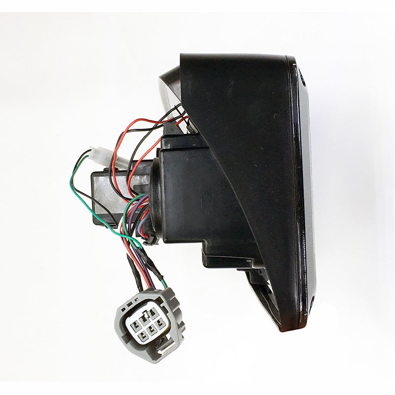 Quake LED Tail Light 6X8 in. 25 Watt Jeep JK Blackout I Tail Light Tempest - QTE457 - Quake LED