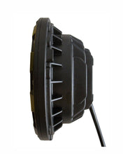 Load image into Gallery viewer, Quake LED Headlight 7 Inch Headlight 60 Watt High/Low White Full Halo Chrome Reflector Tempest - QTE460 - Quake LED