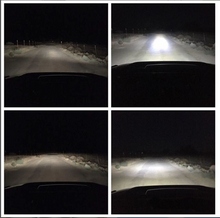 Load image into Gallery viewer, Quake LED Headlight 7 Inch Headlight 60 Watt High/Low White Full Halo Chrome Reflector Tempest - QTE460 - Quake LED