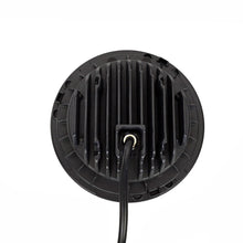 Load image into Gallery viewer, Quake LED Headlight 7 Inch Headlight 60 Watt High/Low White Full Halo Chrome Reflector Tempest - QTE460 - Quake LED