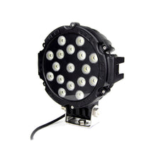 Load image into Gallery viewer, Quake LED Work Light 7 Inch Work Light 51 Watt Spot Red Housing Aftershock Series - QAF361 - Quake LED