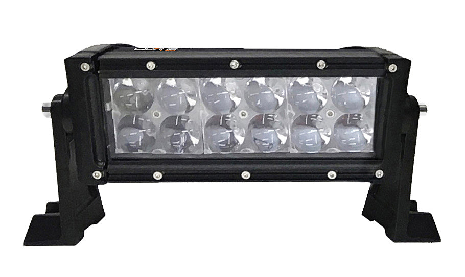 Quake LED Light Bar 8 in. LED Light Bar Dual Row Ultra Accent - QUU528 - Quake LED