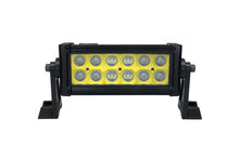 Load image into Gallery viewer, Quake LED Light Bar 8 Inch LED Light Bar Dual Row 36 Watt Combo Yellow Reflector Ultra Color Series - QUU606 - Quake LED