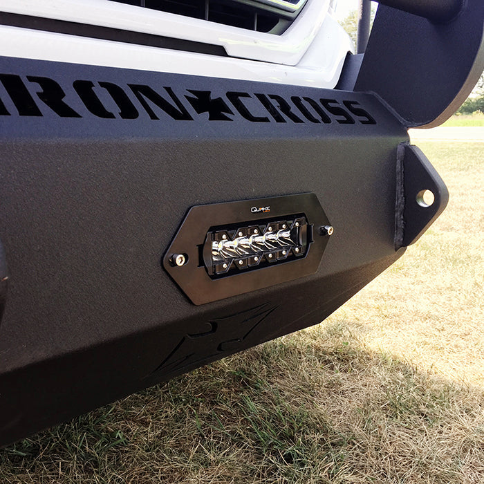 Quake LED Light Bar 9 in. Monolith Slim 30W Flush Mount Winch Hole Light - QUM684 - Quake LED