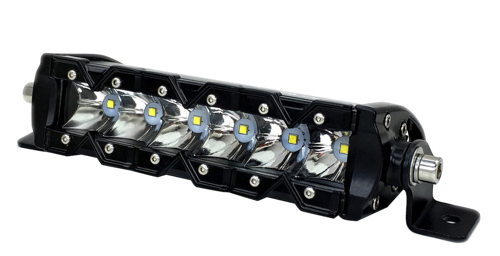 Quake LED Light Bar 9 Inch LED Light Bar Single Row 30 Watt Super Spot Monolith Slim Series - QUMS541 - Quake LED