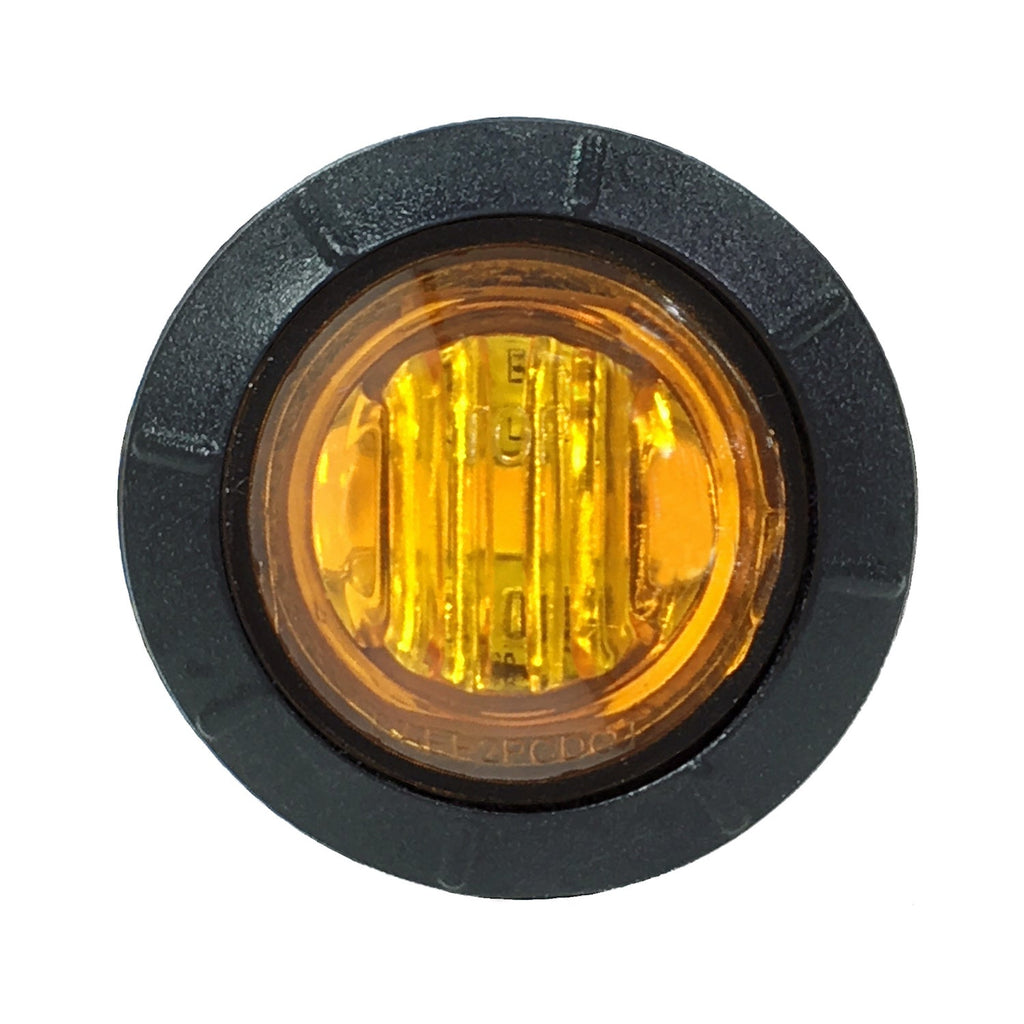 Quake LED Side Marker Light Amber Side Marker Lamp 6 Pack - QAF996 - Quake LED