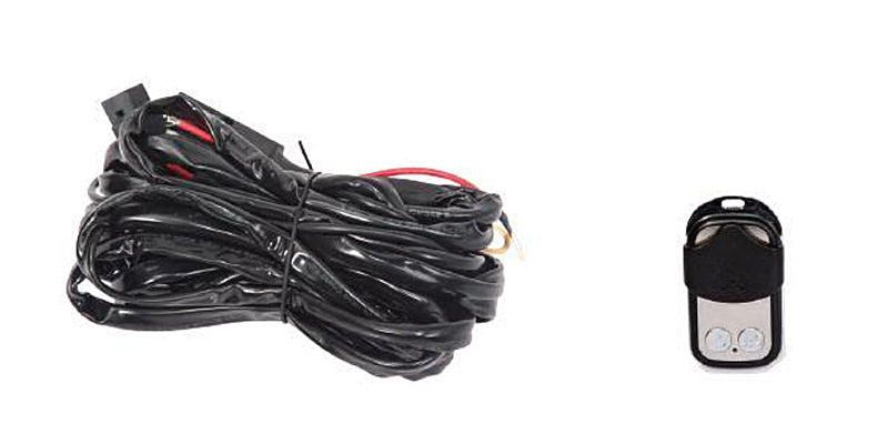 Quake LED Accessory Light Controller Kit Flashing/SOS Remote Control Wire Harness - QWH367 - Quake LED
