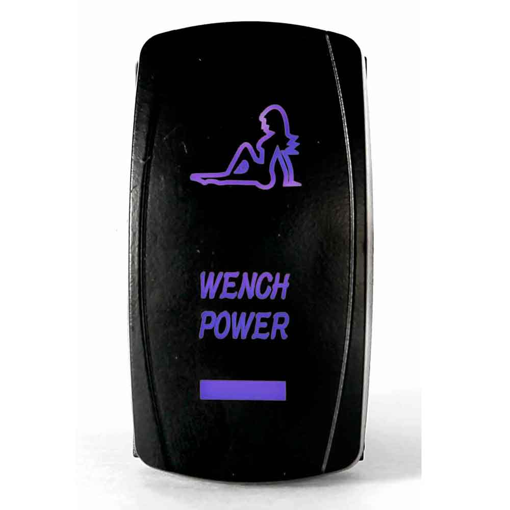 Quake LED Rocker Type Switch Give the vehicles switches some style with Quake LEDs Two-Way Rocker Switches - QRS286 - Quake LED