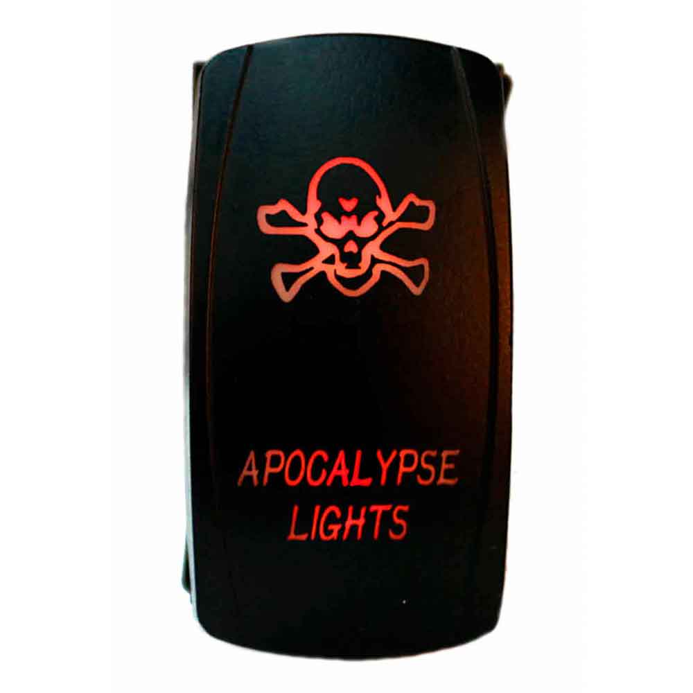 Quake LED Rocker Type Switch Give the vehicles switches some style with Quake LEDs Two-Way Rocker Switches - QRS304 - Quake LED