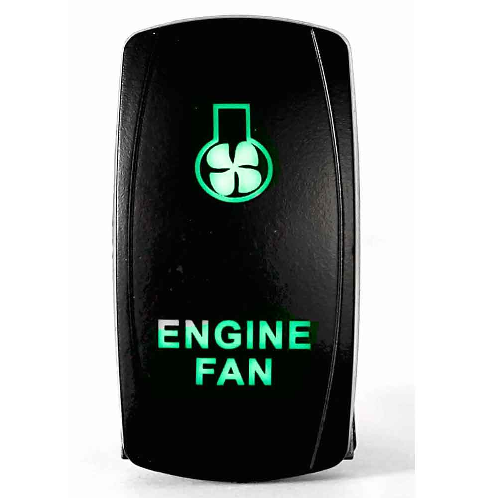 Quake LED Rocker Type Switch Give the vehicles switches some style with Quake LEDs Two-Way Rocker Switches - QRS319 - Quake LED