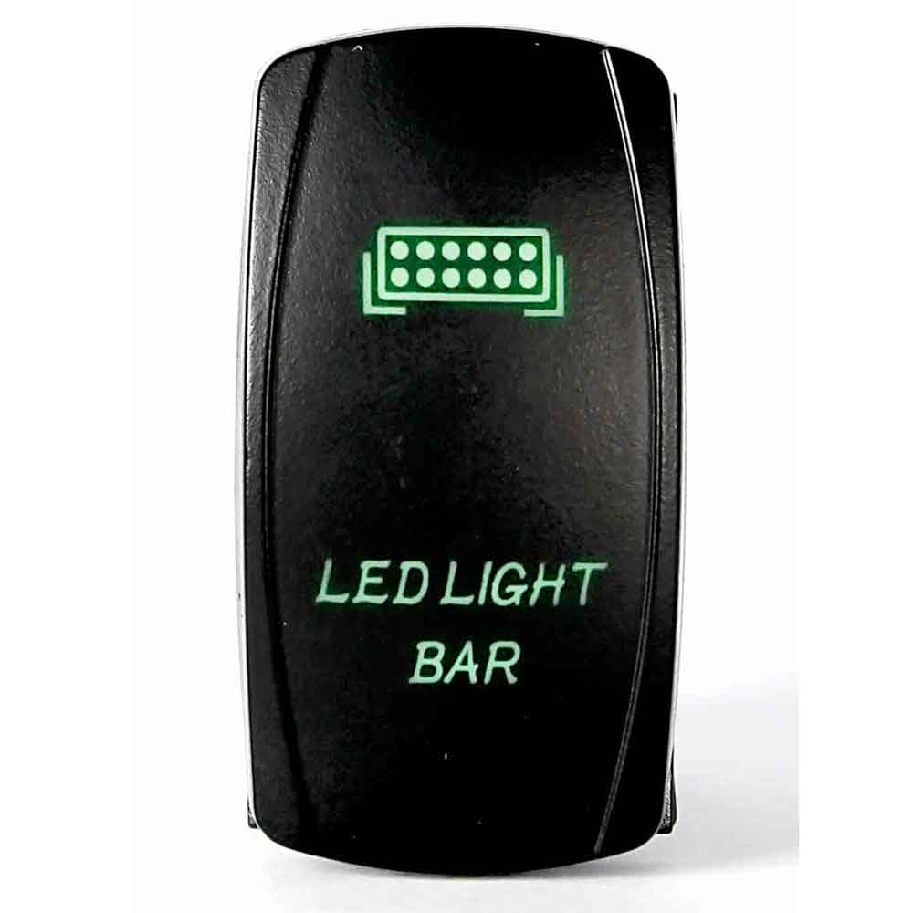 Quake LED Light Bar Give the vehicles switches some style with Quake LEDs Two-Way Rocker Switches - QRS353 - Quake LED