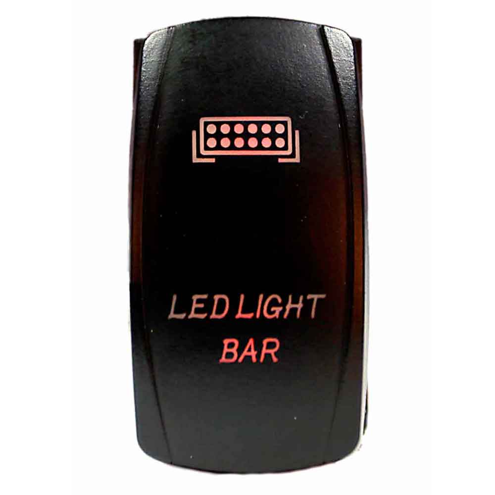Quake LED Light Bar Give the vehicles switches some style with Quake LEDs Two-Way Rocker Switches - QRS373 - Quake LED