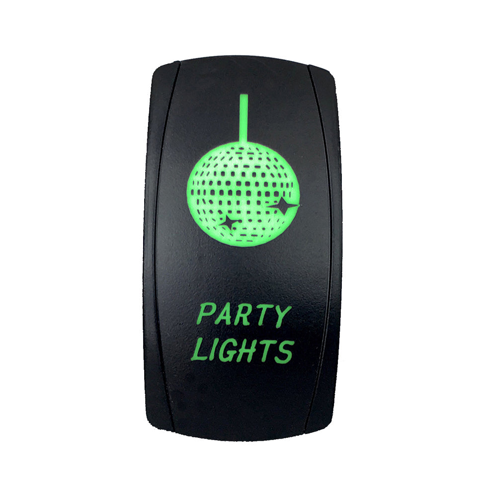 Quake LED Rocker Type Switch Give the vehicles switches some style with Quake LEDs Two-Way Rocker Switches - QRS701 - Quake LED